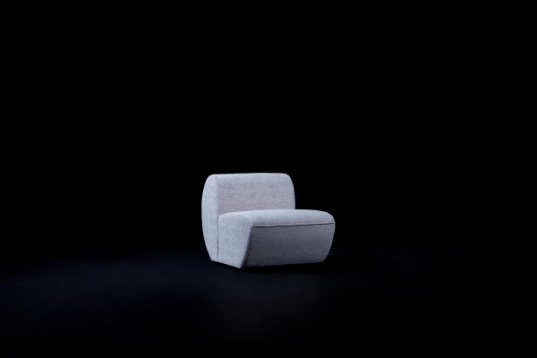 Große Graue U-Form Couch Wohnzimmer Set Luxus Sofas Moderner Stil