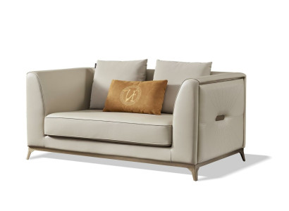 Sessel Leder Fernseh Couch 1 Sitzer Relax Sofa Luxus Polster Einsitzer