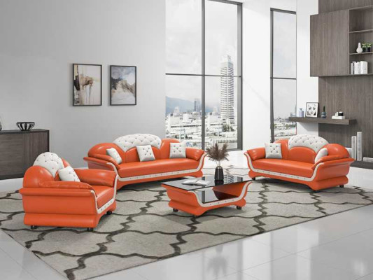 Sofagarnitur Couchgarnitur Ledersofa Sofa Komplette 3tlg Sofas Schwarz