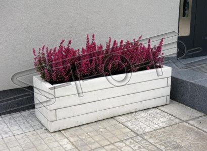Blumenkübel Pflanz Kübel Natur Dekoration Garten Vasen Blumentöpfe Figur