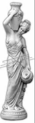 Dekoration Figur Fontaine Garten Designer Figuren Skulptur