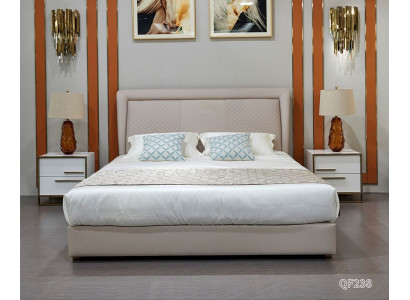 Designer Polsterbett Bett Betten Lederbett Doppelbett Ehebett Designerbett NEU