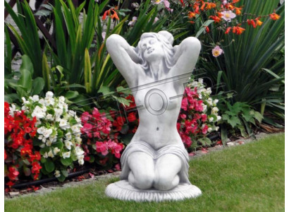 Frau 57cm Skulptur Design Figur Statue Garten Figuren Statuen