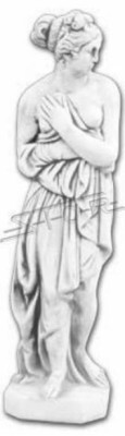 Frau 80cm Skulptur Design Figur Statue Garten Figuren Statuen