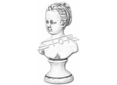 Frau Büste Skulptur Design Figur Statue Garten Figuren Statuen