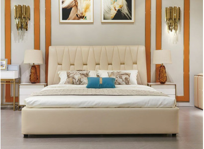 Komplett Sets Betten Bett 2x Nachttisch 3tlg. Schlafzimmer Set Designer