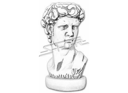 Adam Büste Skulptur Design Figur Statue Garten Figuren Statuen