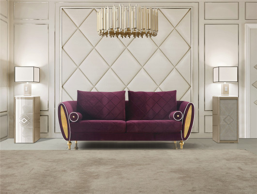 Designer Sofa Sofagarnitur 3+2+1 Sitzer Couch Polster Garnitur Wohnzimmer