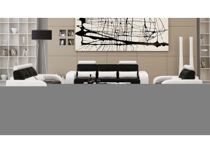 Sofagarnitur 3+2 Sitzer Set Design Sofa Polster Couchen Couch Modern