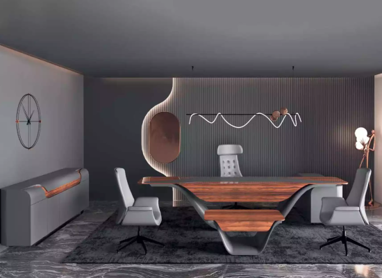 Sideboard Bürokommode Büro Einrichtung Design Möbel Schrank Lowboard Weiß