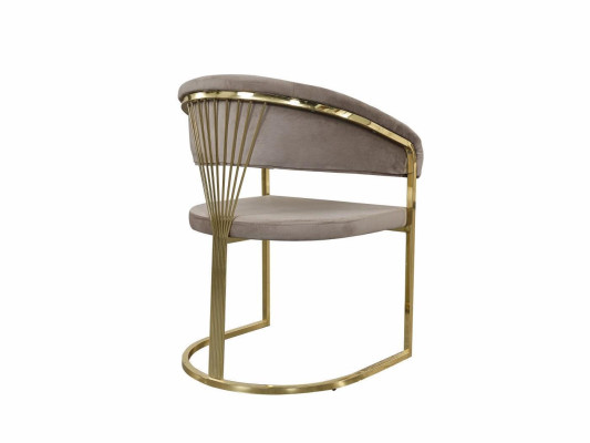 Komplette Esszimmerstühle Stühle Küchenstühle 6tlg Beige Luxus Gold