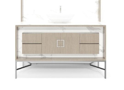 Beige Badezimmerschrank Badezimmermöbel Regal Badezimmerschrank Holzregale Möbel
