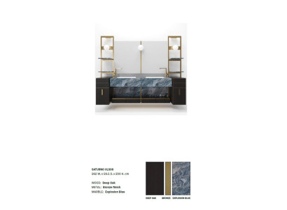 Schwarzes Italienisches Badezimmer Waschbecken Klassisches Kabinett Waschbecken