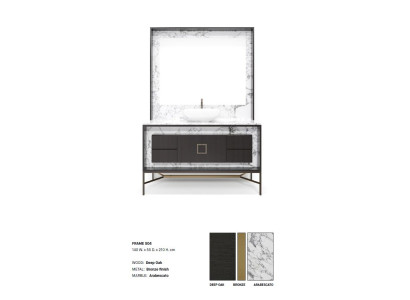 Grauer Badezimmerschrank Badezimmermöbel Klassische Möbel Badezimmerschrank