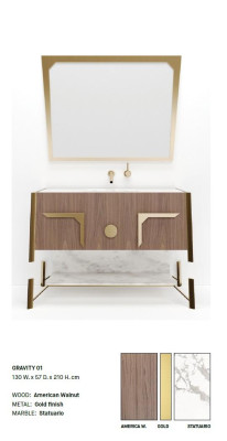 Brauner Badezimmerschrank Badezimmermöbel Regal Badezimmerschrank Holzregale