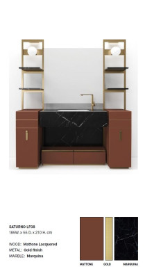 Brauner Badezimmerschrank Badezimmermöbel Badezimmerschrank Klassische Möbel