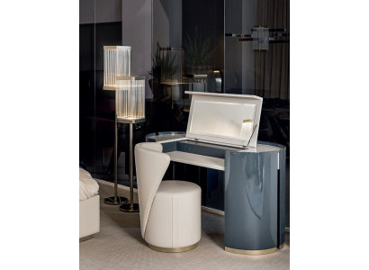 Drehbarer Sessel Schminktisch Schlafzimmermöbel Design Bizzotto Luxus 2 tlg