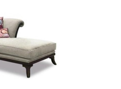 Art déco Textil Komfort Luxuriöse Chaise Lounge Relax Chaise Lounge Chaiselongue