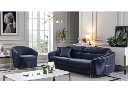 Sofagarnitur 3+1 Sitzer Möbel Modern Set Design Sofa Neu 2tlg. Stoff Couch