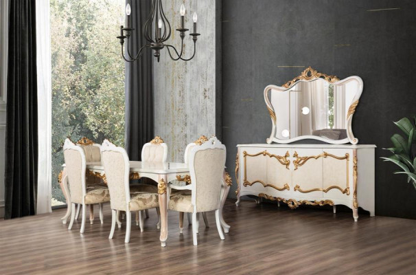 Stühle Wohnzimmer Esszimmer Lehnstuhl Polsterstuhl mit Armlehne Luxus Sessel Neu