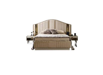 Luxus Bett Italienische Stil Design Möbel Schlafzimmer Betten Doppel