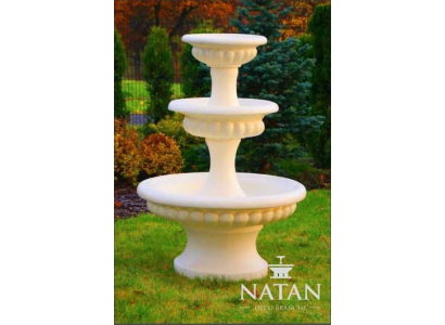 Springbrunnen Garten Teich Brunnen 211cm Steinbrunnen Gartenbrunnen Fontaine Neu