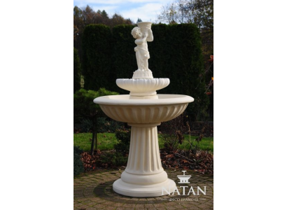 Springbrunnen Garten Teich Brunnen Stein Steinbrunnen Gartenbrunnen Fontaine Neu