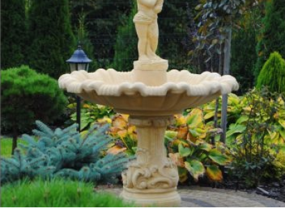 Zierbrunnen Springbrunnen Brunnen Dekoration Garten Fontaine Teich CARELLO