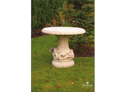 Tische Römischer Stil Garten Stein Tisch Rund Terrassen Möbel Gartenmöbel Deko