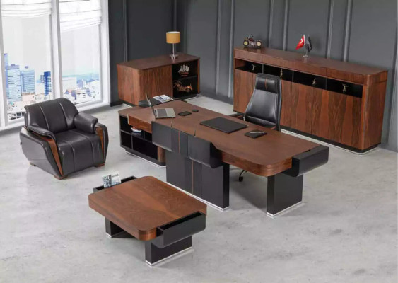 Couchtisch Arbeitszimmer Büro Möbel Luxus Holz Modern Neu Design