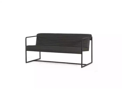 Modern Sofa Couch 2 Sitzer Arbeitzimmer Luxus Stil Polstersofa Neu