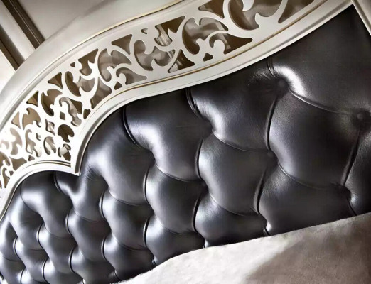 Bett Möbel Design Betten weiß Doppelbett Luxus Schlafzimmer Holz