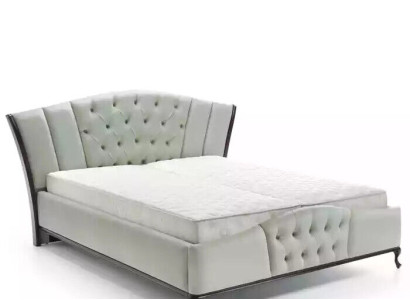 Bett Polster Design Luxus Doppel Hotel Betten Chesterfield Holz Möbel Neu