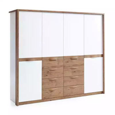 Schrank Schlafzimmer Schränke Weiß Kleiderschrank Modern Holz Luxus