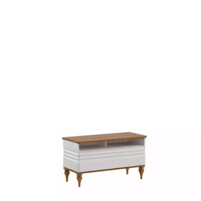 Wohnwand rtv Sideboard tv Ständer Lowboard Wohnwände Holz Weiß