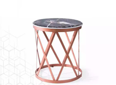 Wohnzimmer Beistelltisc hluxuriös Luxus Möbel Tisch braun Design neu