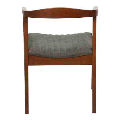 Stuhl Braun Design Wohnzimmer Esszimmer Holz 6x Stühle Polster Neu