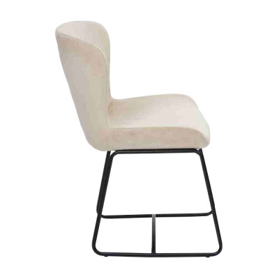 Esszimmerstuhl 4x Stühle Esszimmer Modern Stuhle Metall Design Weiß