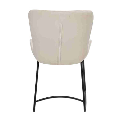 Esszimmerstuhl 4x Stühle Esszimmer Modern Stuhle Metall Design Weiß