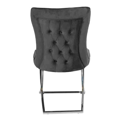 Designer 2x Stühle Luxus Chesterfield Polster Stühle Sessel Wohn Ess Zimmer