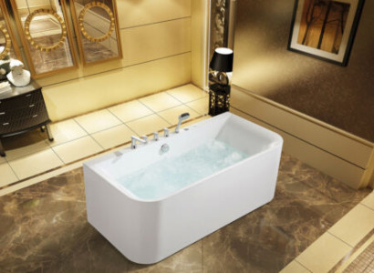 Badewann Wanne Spa Wannen Badezimmer 170x80 Badewannen Weiß Acryl Armaturen
