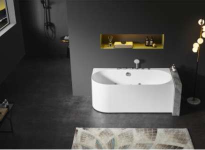 Acryl Whirlwanne Indoor Whirlpool Badewanne Home Spa Weiß