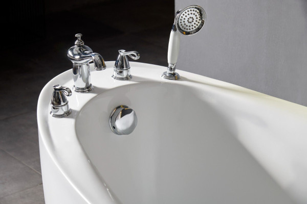 Badewanne Ovale Wanne Badewannen Freistehende 160x80 Armaturen Komplett