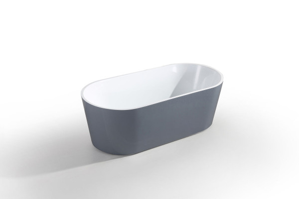 Wanne Badezimmer Acryl Badewanne Standbadewanne Freistehende Grau
