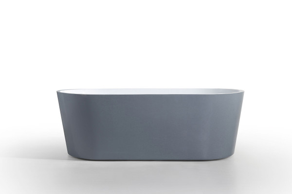 Wanne Badezimmer Acryl Badewanne Standbadewanne Freistehende Grau