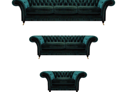Wohnzimmer Luxus Einrichtung Komplett Sofas Couchen Chesterfield Polster 3+2+1