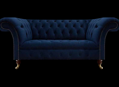 Wohnzimmer Sofa Zweisitzer Couch Polstermöbel Chesterfield Design Möbel