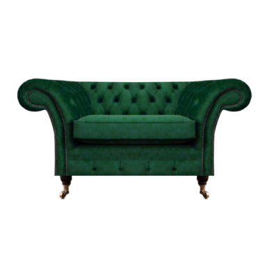Sessel Polstermöbel Wohnzimmer Textil Chesterfield Polstersitz Einrichtung