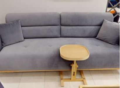 Brauner Polster 3-Sitzer Designer Wohnzimmer Exklusive Couch 3-er Sofa