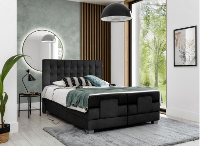 Boxspringbett Polsterbett Polstermöbel Luxus Bett Schlafzimmer Modern Design Neu